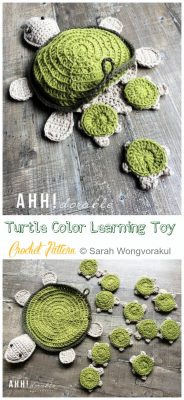 Crochet Turtle Amigurumi Toy Softies Free Patterns