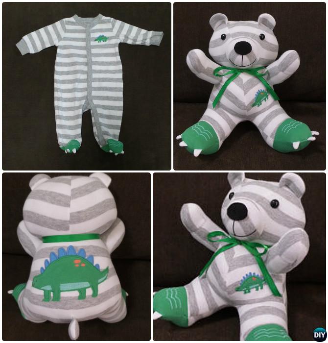 baby onesie stuffed animal