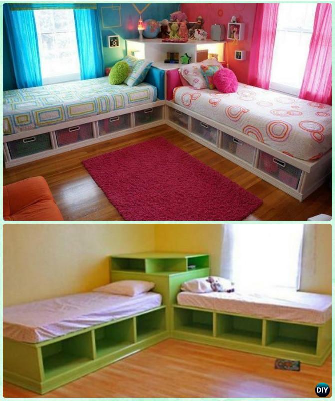 diy loft bed for girl