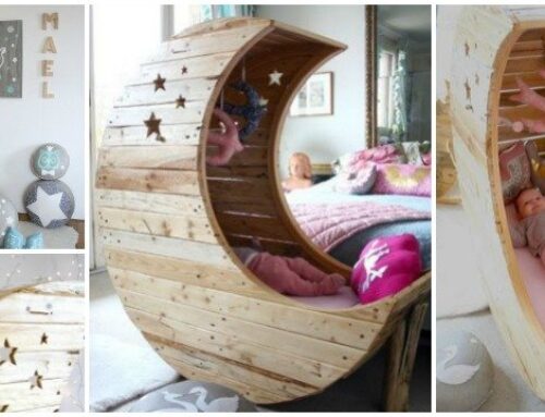 DIY Moon Cot Baby Cradle Crib [Picture Instructions]