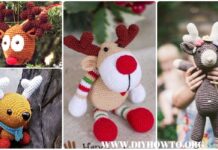 18 Crochet Amigurumi Reindeer Toy Softies Free Patterns Crochet Amigurumi Deer Toy Softies Free Patterns & Tutorials
