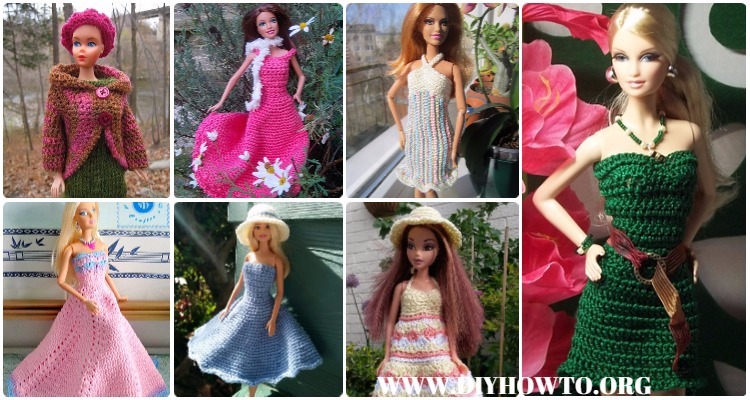 Crochet clothes barbie  Crochet barbie clothes, Barbie dress pattern, Crochet  barbie patterns