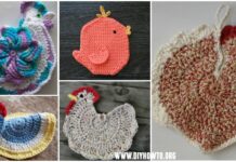 Crochet Chicken Potholder Free Patterns for CHIC CHICK Easter Table Crochet Chicken Potholder Free Patterns