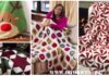 12 Crochet Christmas Blanket Free Patterns Crochet Christmas Blanket Free Patterns & Tutorials