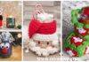 Crochet Christmas Mason Jar Cozy Free Patterns Crochet Christmas Mason Jar Cozy Free Patterns