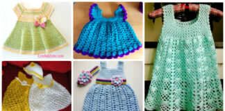 Crochet Baby Dress Archives • DIY How To