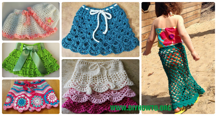 crochet frocks for girls