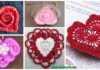 26 Crochet Heart Applique Free Patterns Crochet Heart Applique Free Patterns & Instructions