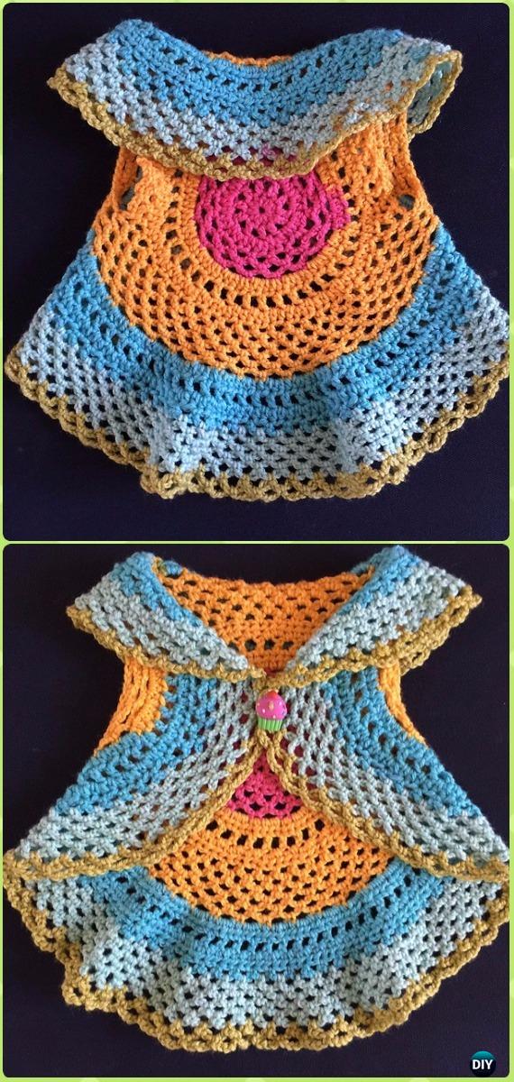 10 Free Crochet Circle Vest Patterns Crochet Me | vlr.eng.br