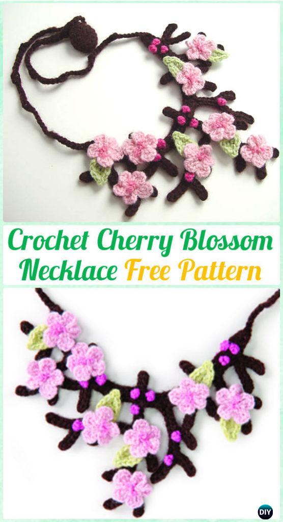 Crochet Necklace Free Patterns & Instructions