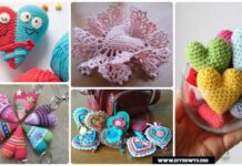 20 Amigurumi Crochet 3D Heart Free Patterns Perfect Valentine Gift Ideas You Can Hook On DIY Amigurumi Crochet 3D Heart Free Patterns & Instructions