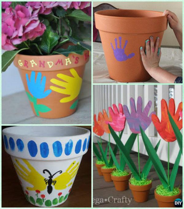 DIY Handprint Craft Gift Ideas Anyone Can Make [Instructions]