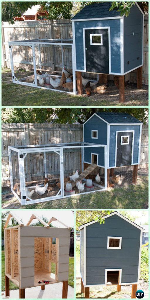 DIY Wood Chicken Coop Free Plans & Instructions