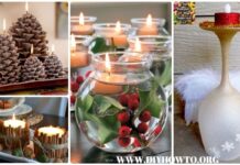 Wonderful Holiday Candle DIY Craft Ideas To Light Up Your Dinning Table Quick Easy Last Minute Holiday Candle DIY Craft Ideas To Light Up Your Holiday Dinning Table