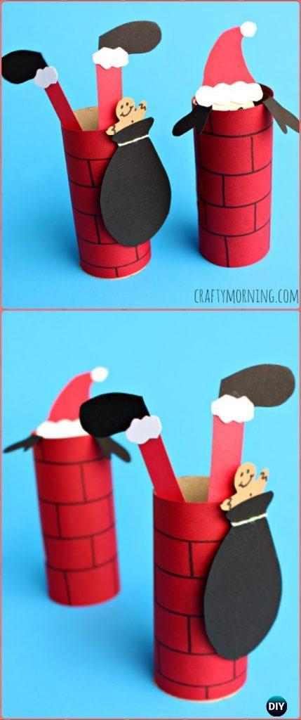 DIY Paper Roll Christmas Craft Ideas & Projects Instructions